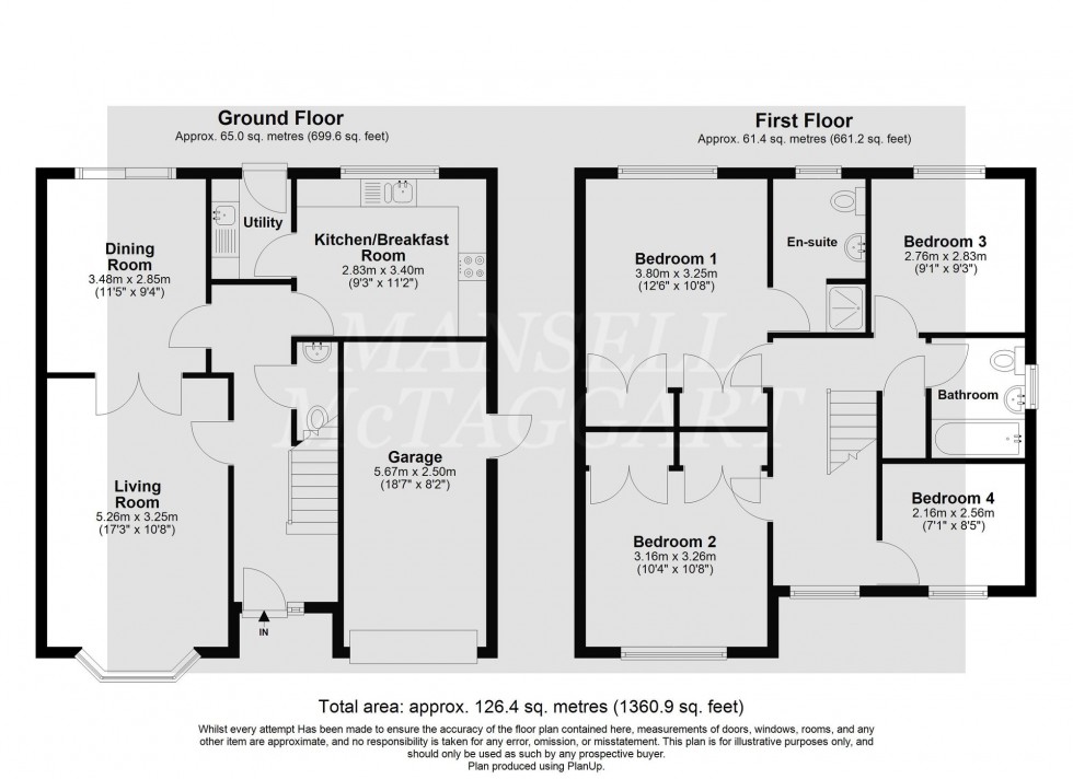 Floorplan for Newbury Road, Crawley, RH10