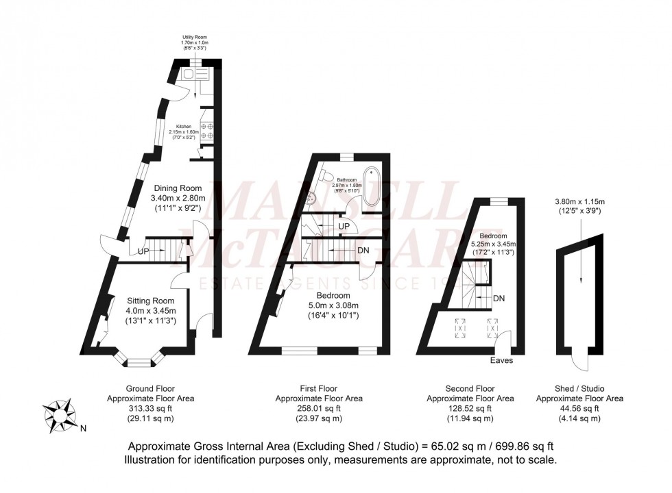 Floorplan for Trafalgar Road, Horsham, RH12