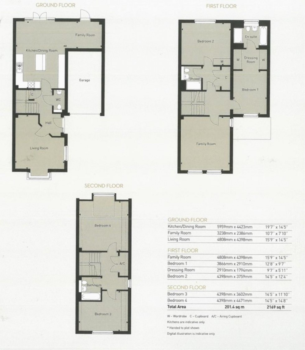 Floorplan for Ferny Croft, Haywards Heath, RH16