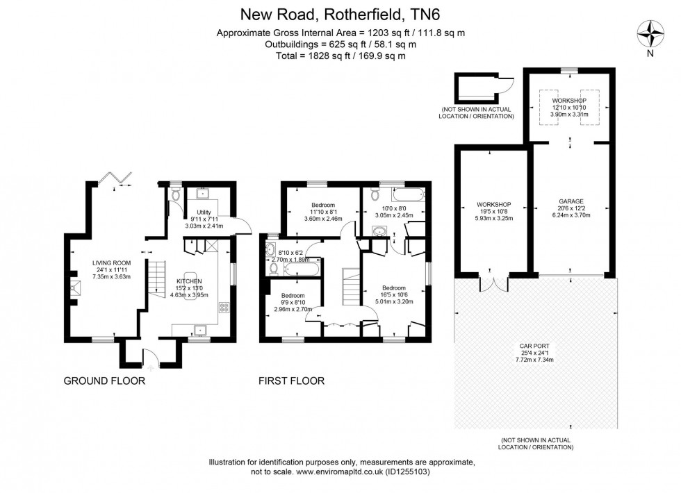 Floorplan for New Road, Rotherfield, TN6