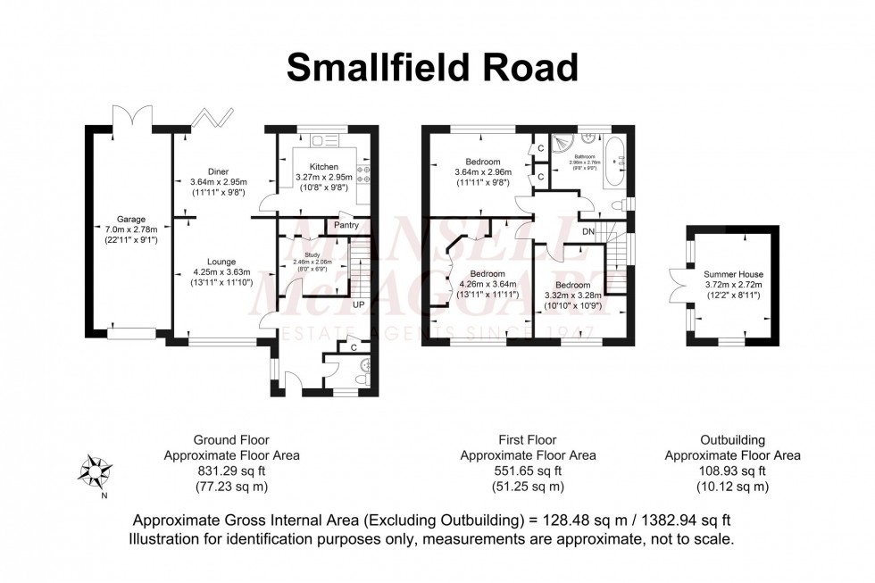 Floorplan for Smallfield Road, Horley, RH6