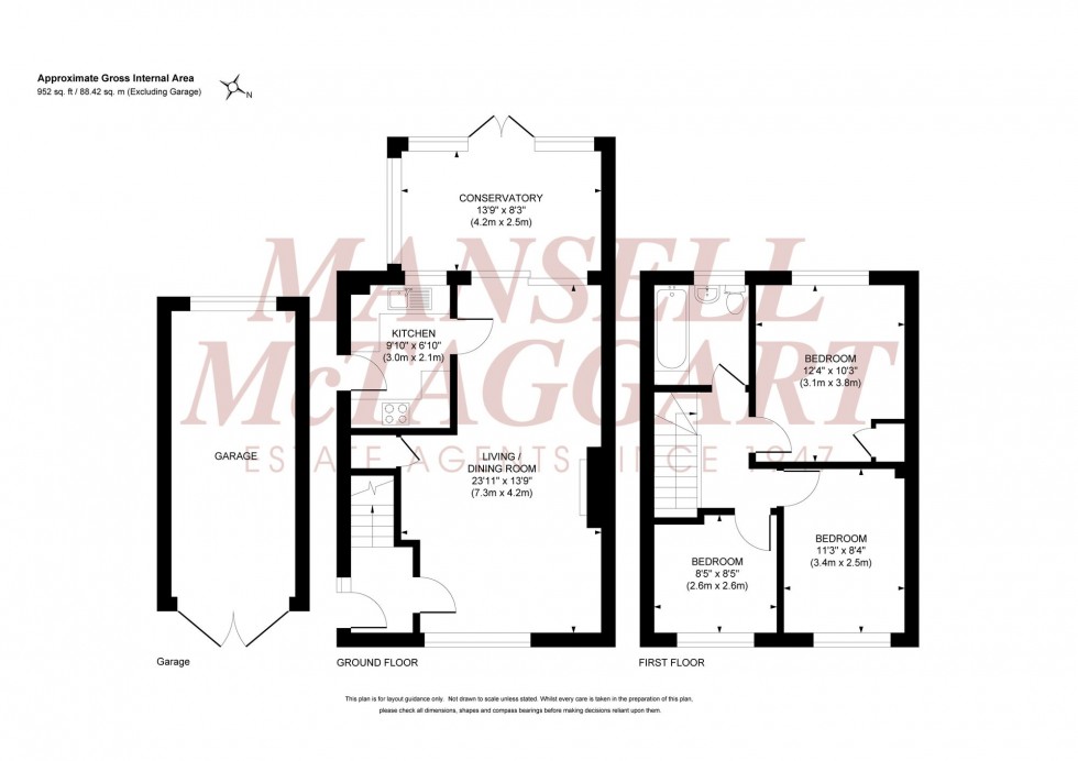 Floorplan for The Vineries, Burgess Hill, RH15