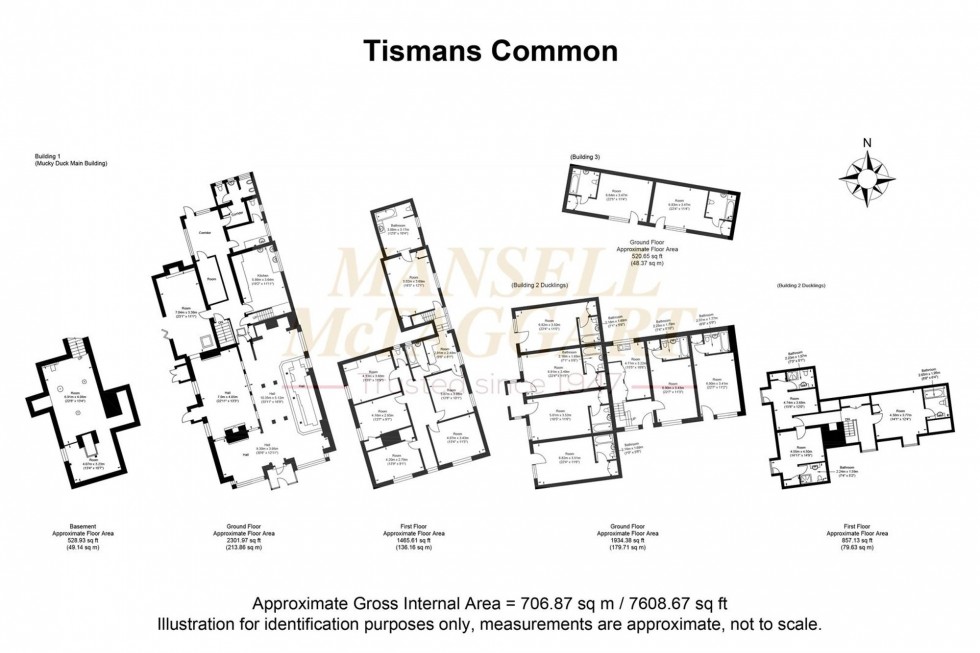 Floorplan for Tismans Common, Rudgwick, RH12