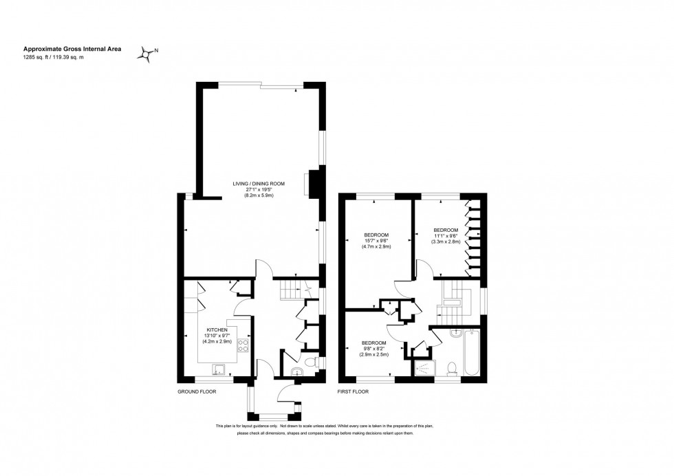 Floorplan for Silver Birches, Haywards Heath, RH16