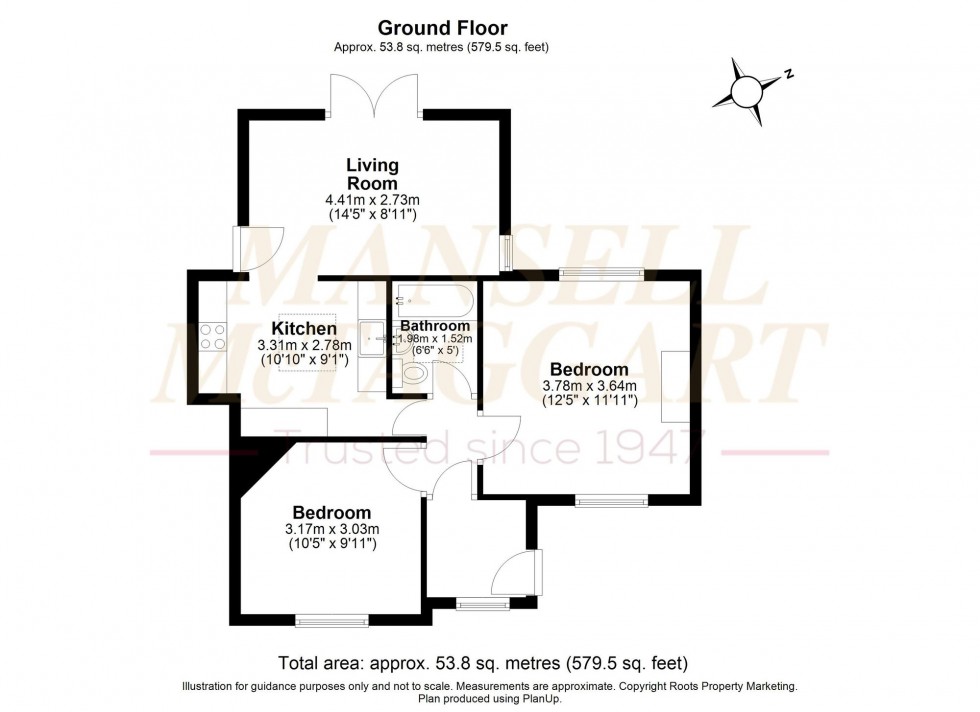 Floorplan for Allington Crescent, Newick, BN8