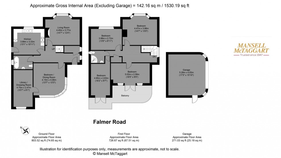 Floorplan for Falmer Road, Brighton, BN2