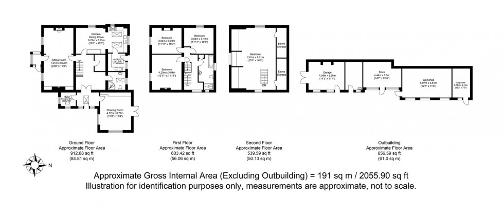 Floorplan for The Street, Arlington, BN26