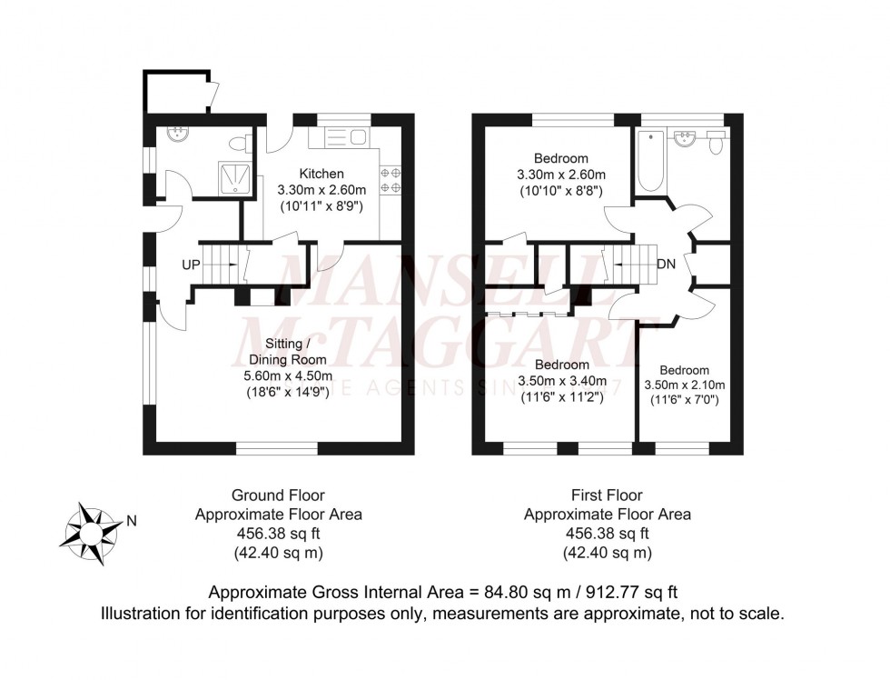Floorplan for Hawkesbourne Road, Horsham, RH12