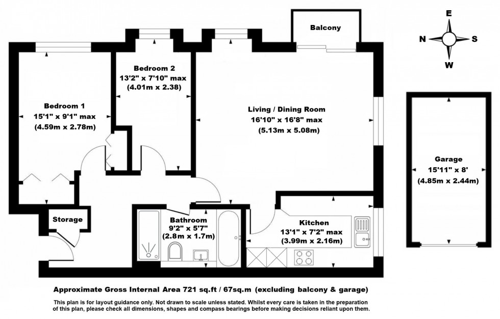Floorplan for Great Heathmead, Anscome House Great Heathmead, RH16