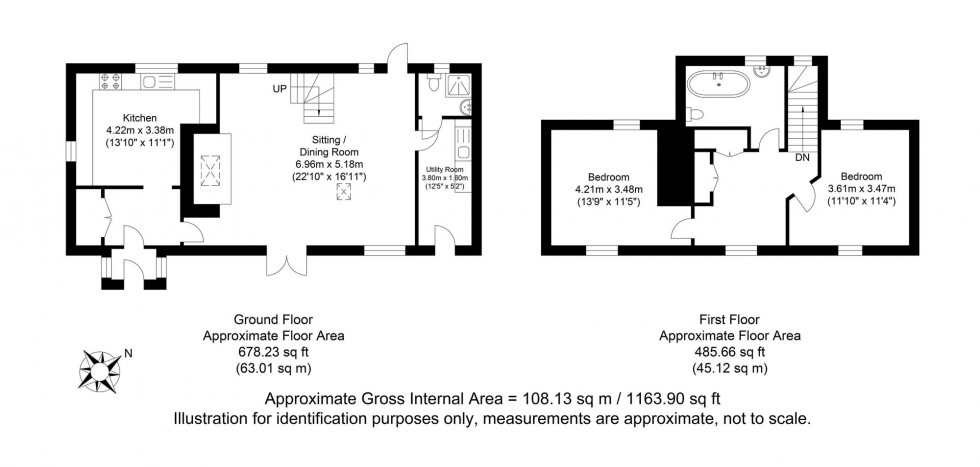 Floorplan for The Village, Alciston, BN26