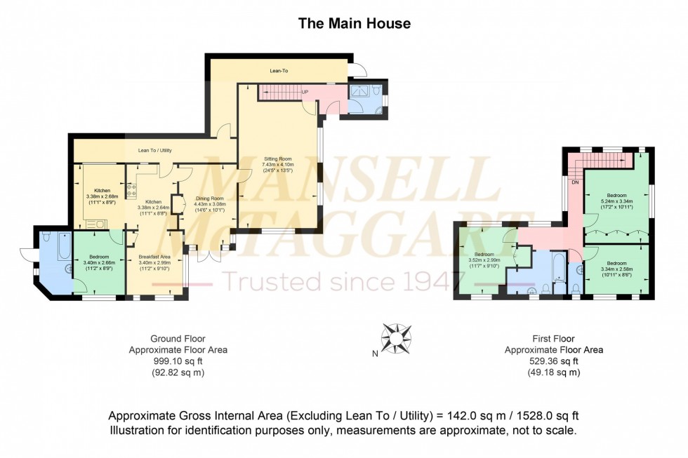 Floorplan for Boddingtons Lane, Ditchling, BN6