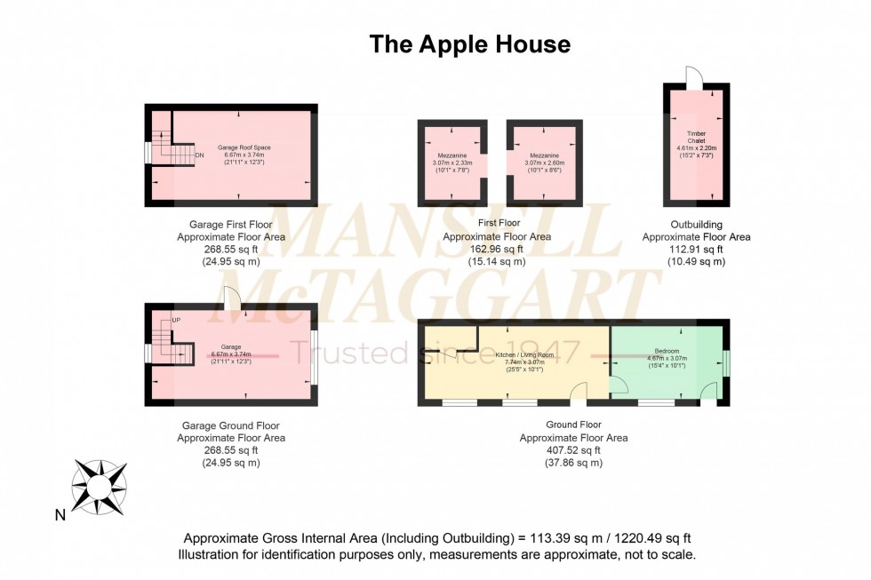 Floorplan for Boddingtons Lane, Ditchling, BN6
