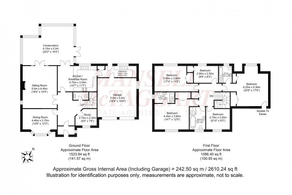 Floorplan for College Road, Southwater, RH13