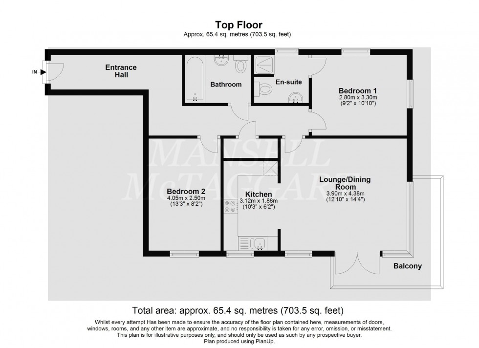 Floorplan for Commonwealth Drive, Finlay Court, RH10