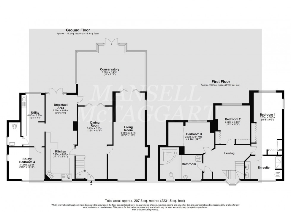 Floorplan for Wembury Park, Newchapel, RH7