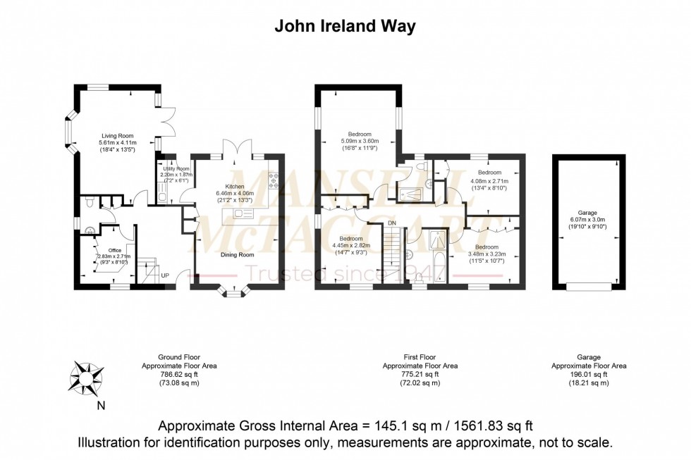 Floorplan for John Ireland Way, Washington, RH20