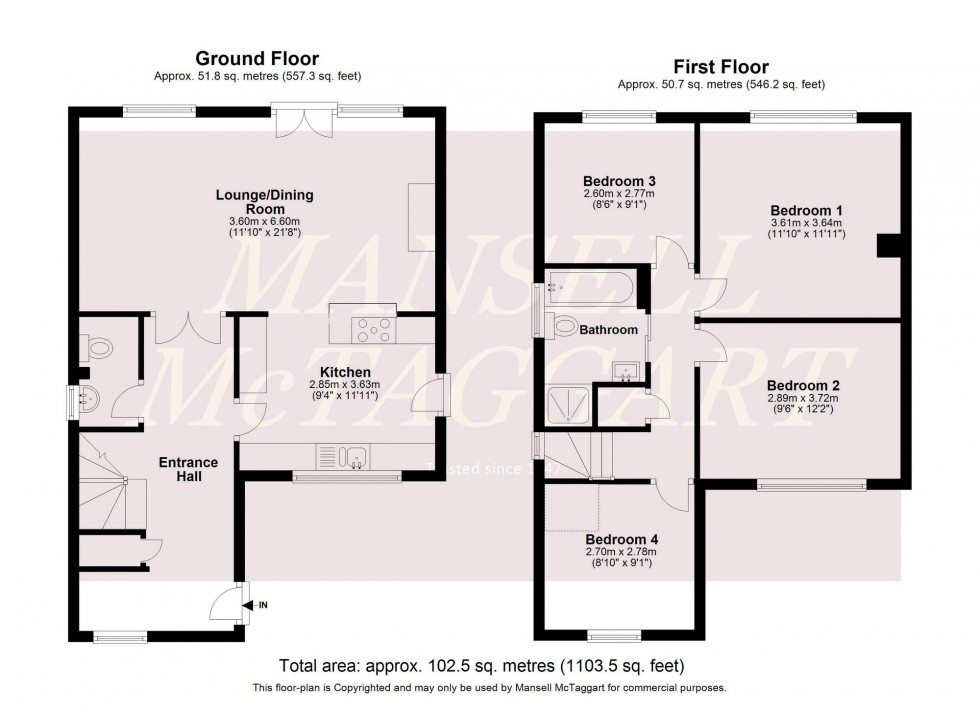 Floorplan for The Sayers, East Grinstead, RH19