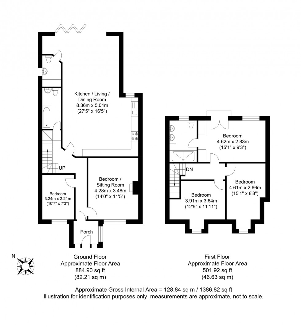 Floorplan for Oakmede Way, Ringmer, BN8