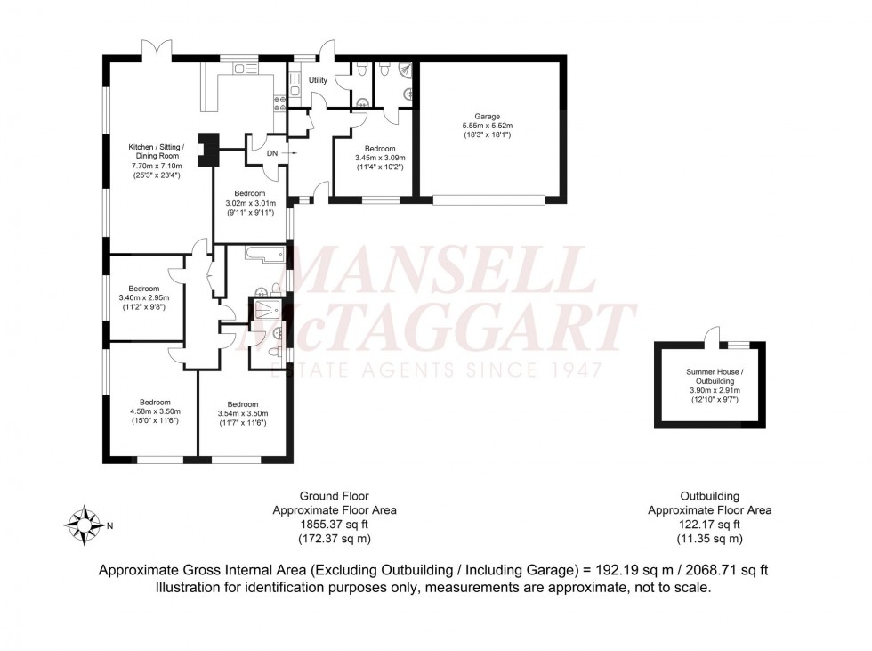 Floorplan for Henfield Road, Cowfold, RH13