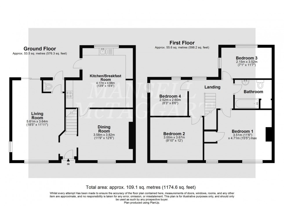 Floorplan for Medway, Turners Hill, RH10