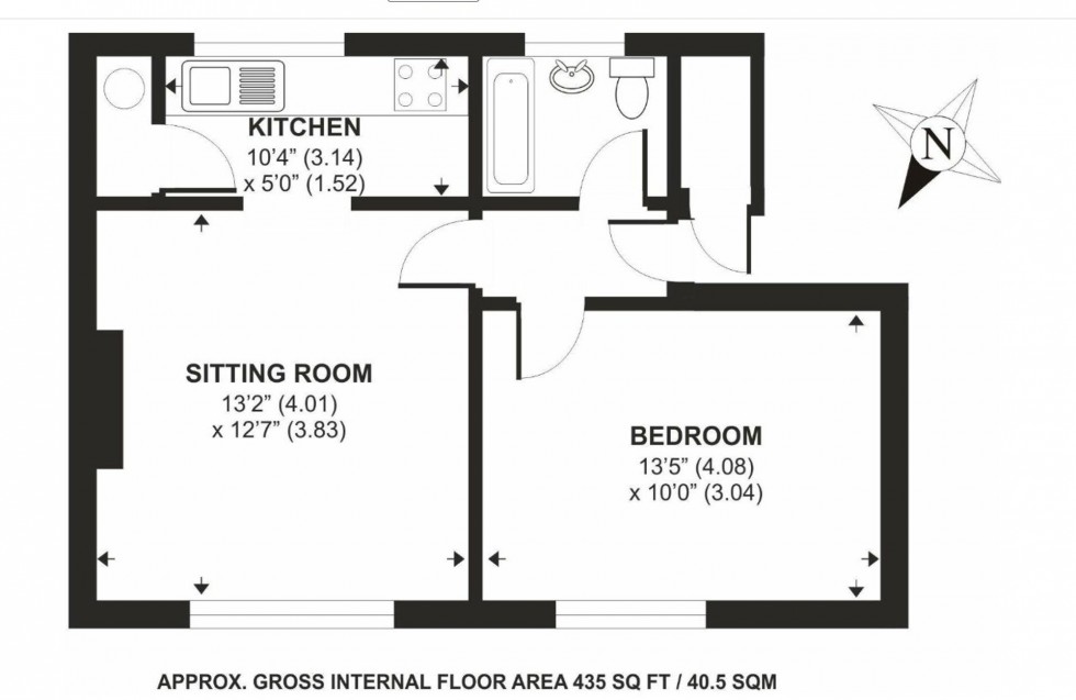 Floorplan for Townfield, Kirdford, RH14