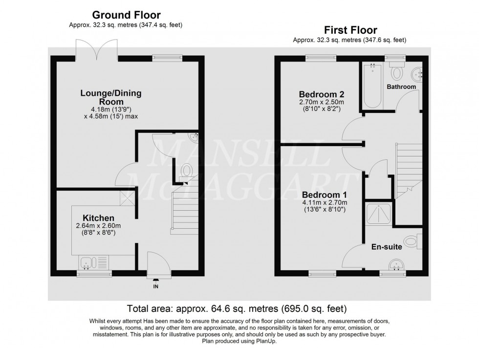 Floorplan for Charlbury Road, Crawley, RH10