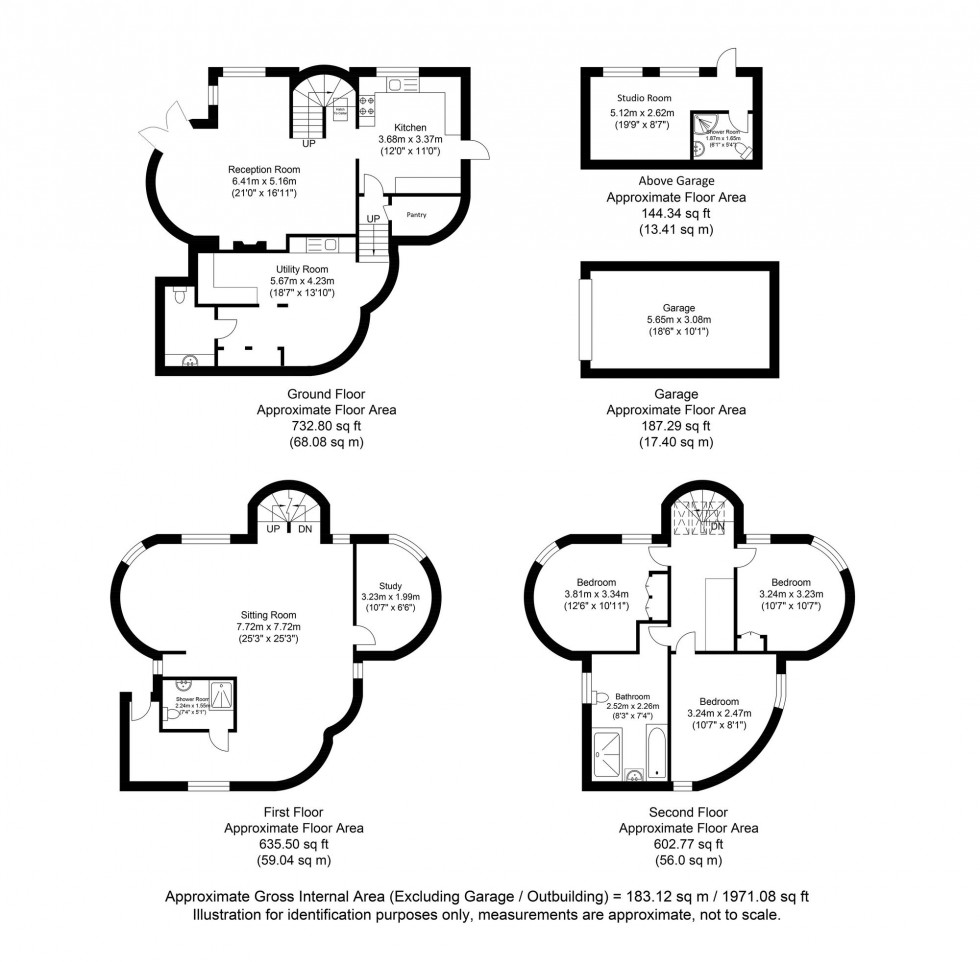 Floorplan for Spences Field, Lewes, BN7