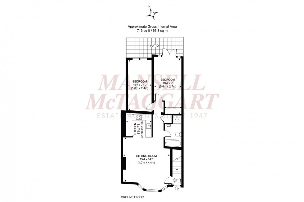 Floorplan for Royal George Road, Burgess Hill, RH15