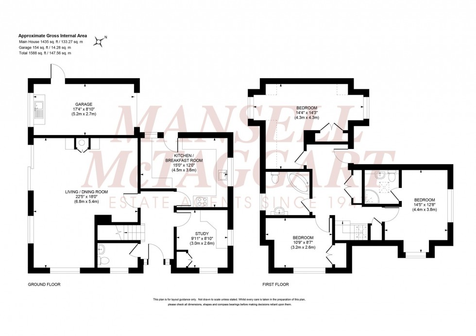Floorplan for Folders Close, Burgess Hill, RH15