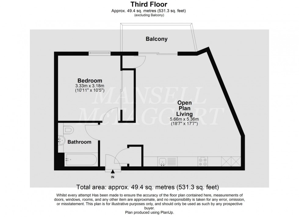 Floorplan for Queens Road, Elizabeth Place, RH19