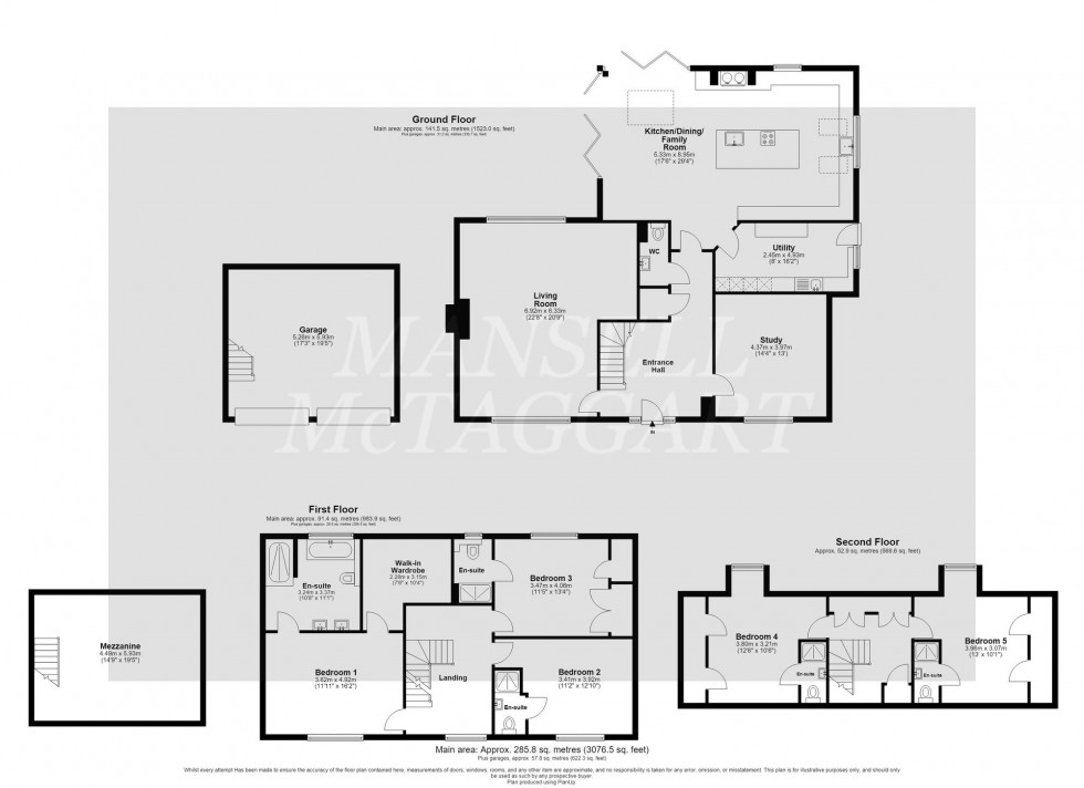 Floorplan for North Lane, West Hoathly, RH19