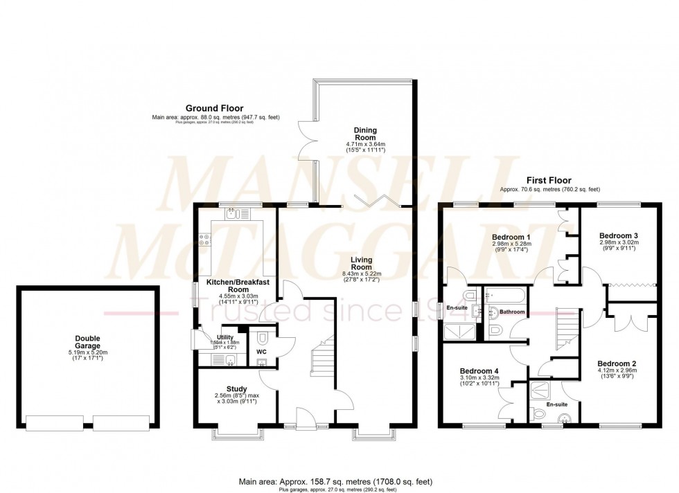 Floorplan for The Stennings, East Grinstead, RH19