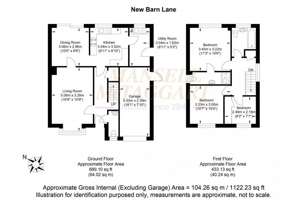 Floorplan for New Barn Lane, Ridgewood, TN22
