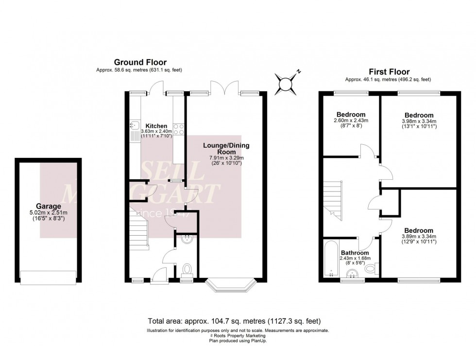 Floorplan for Leveller Road, Newick, BN8