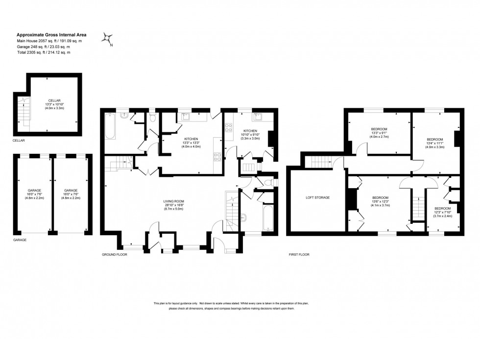 Floorplan for Green Road, Wivelsfield Green, RH17