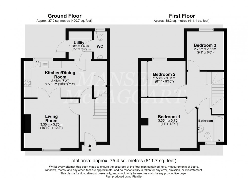 Floorplan for Stone Quarry Road, Chelwood Gate, RH17
