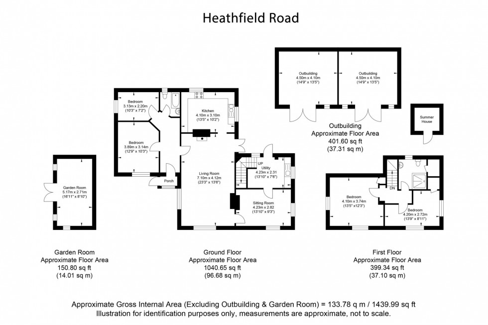 Floorplan for Heathfield Road, Halland, BN8
