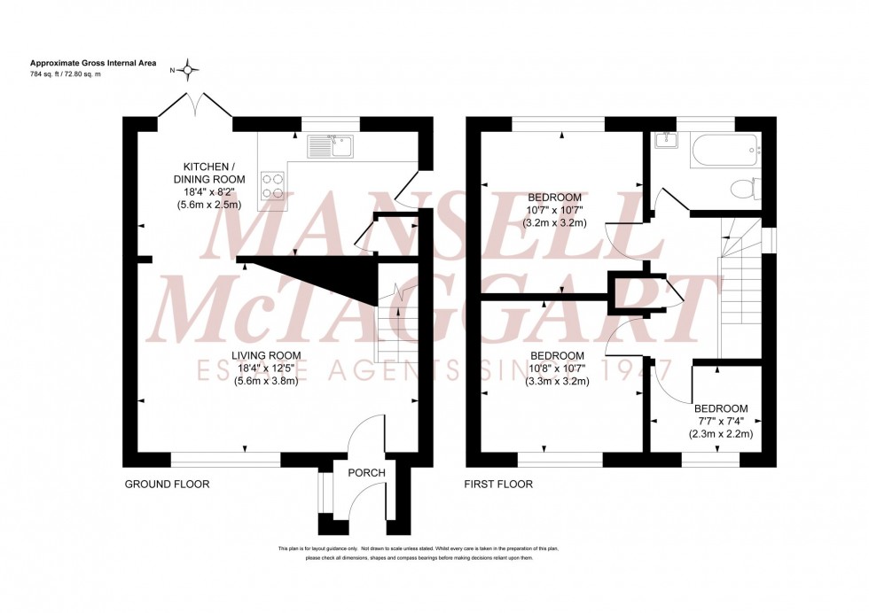 Floorplan for Meadow Lane, Burgess Hill, RH15