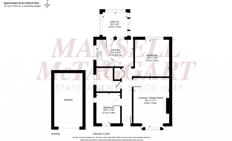 Floorplan for St. Wilfrids Road, Burgess Hill, RH15