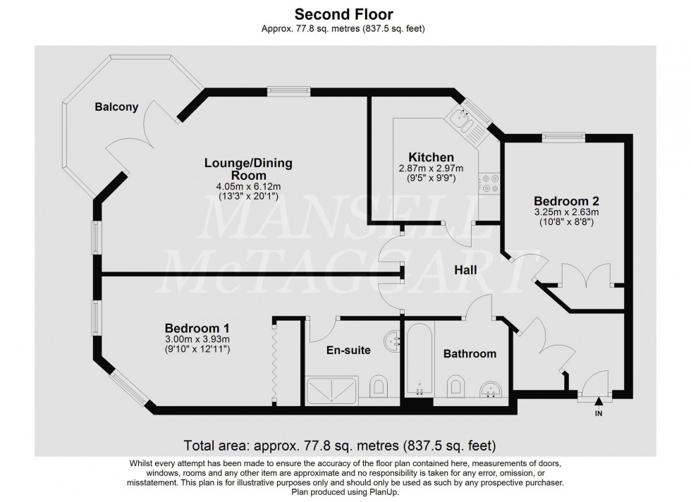 Floorplan for Turners Hill Road, The Pines Turners Hill Road, RH10
