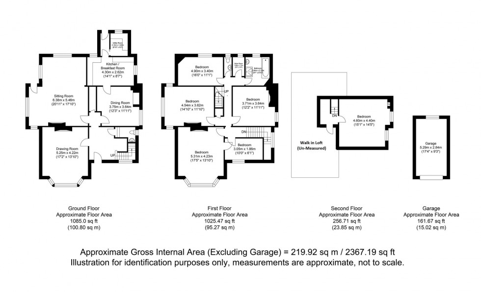 Floorplan for The Avenue, Lewes, BN7