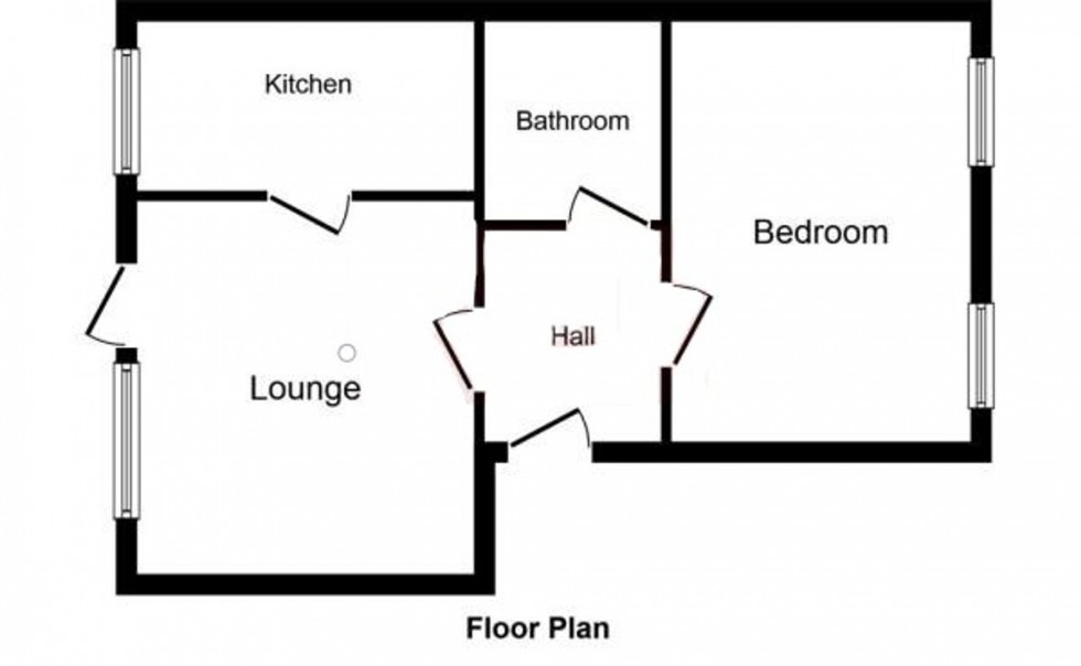 Floorplan for Gordon Close, Haywards Heath, RH16