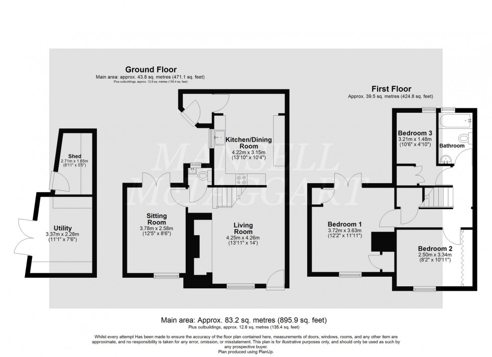 Floorplan for Horsham Road, Pease Pottage, RH11