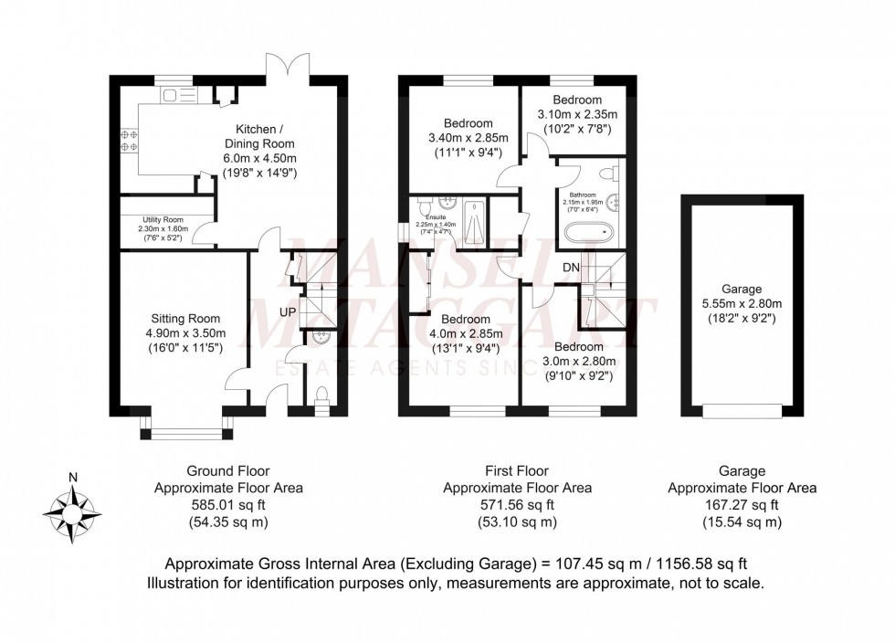 Floorplan for Brighton Link, Faygate, RH12