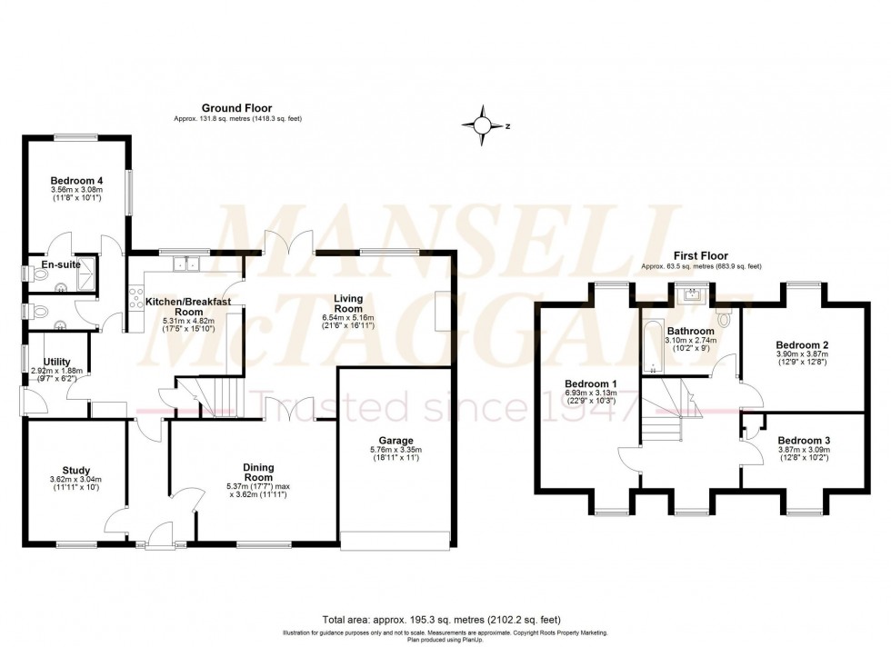 Floorplan for Coldharbour Lane, North Chailey, BN8