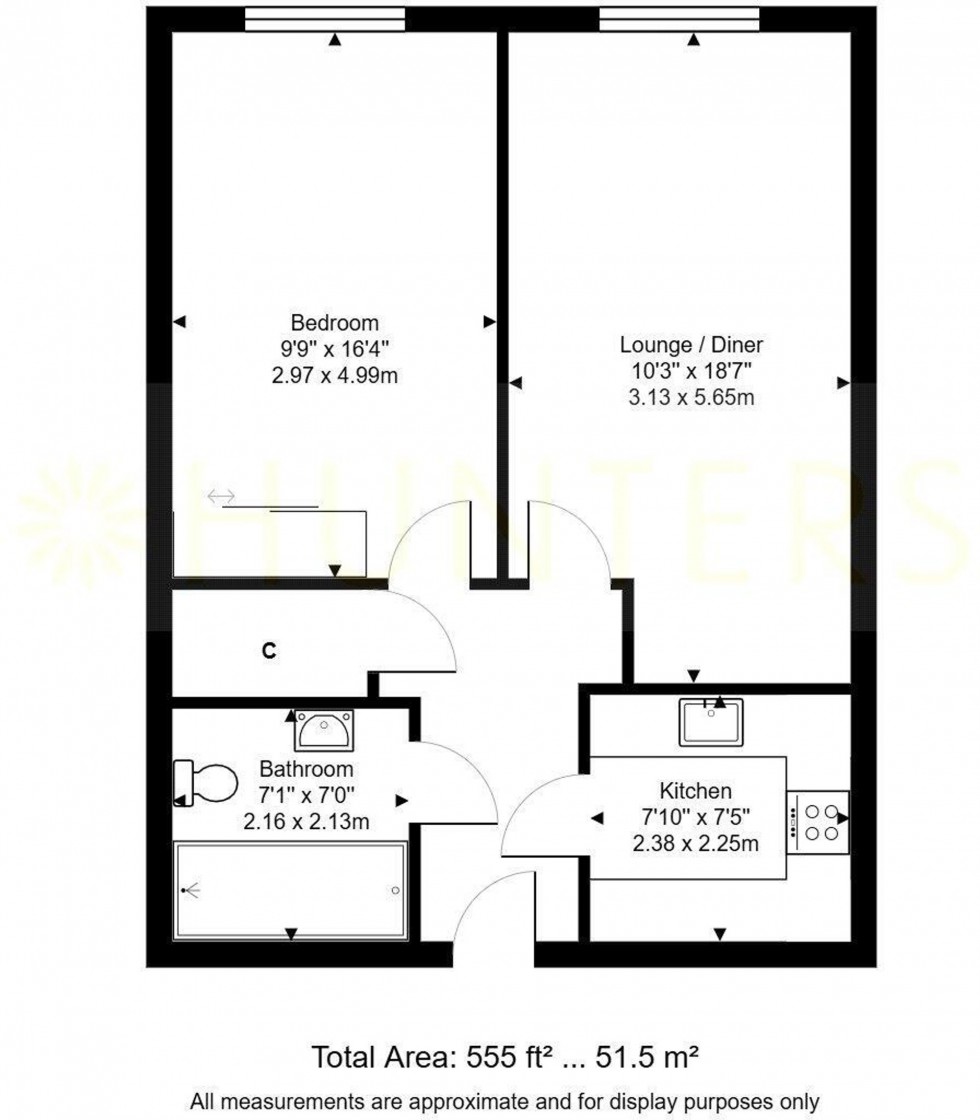 Floorplan for Bolnore Road, Fleur De Lis, RH16