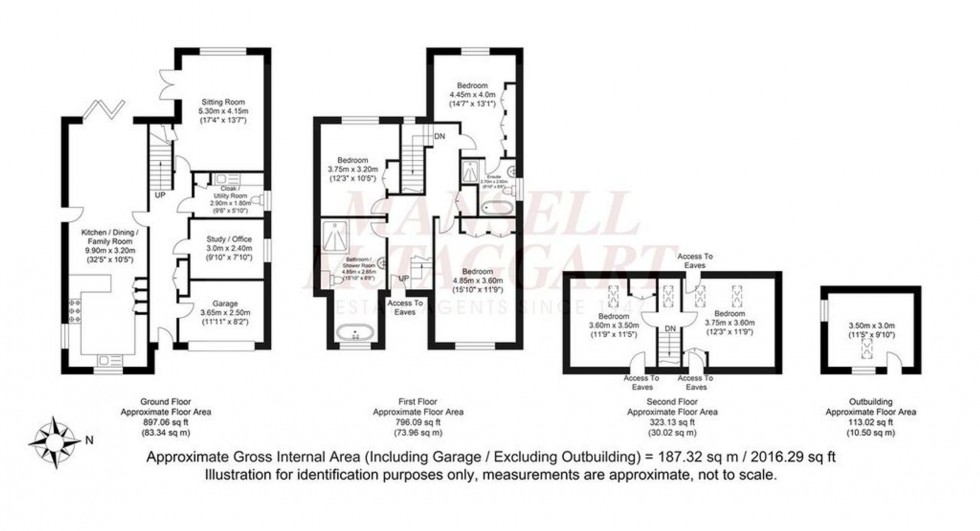 Floorplan for Hayes Lane, Slinfold, RH13