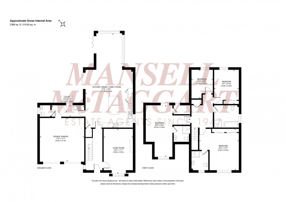 Floorplan for Hoadley Avenue, Burgess Hill, RH15