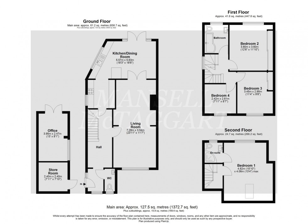 Floorplan for Crossways, Crawley, RH10