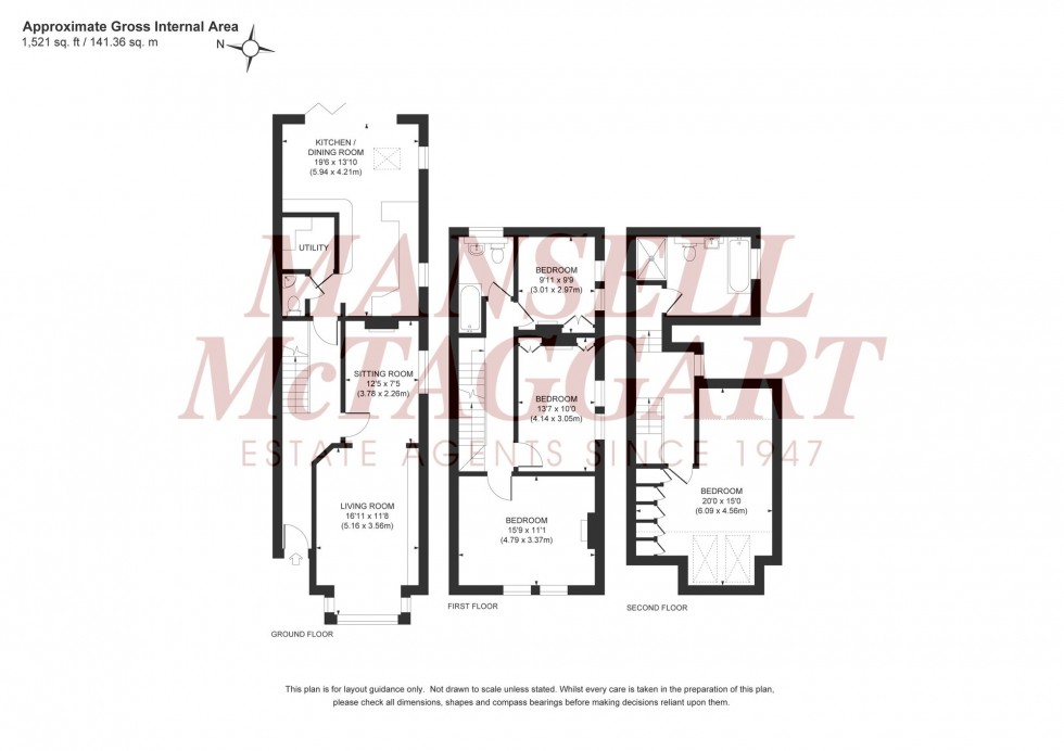 Floorplan for Mill Road, Burgess Hill, RH15